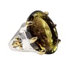 Inel argint cu cuart lemon 43ct - Madammi.ro