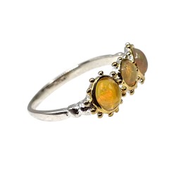 Inel argint cu opal - Madammi.ro