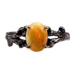 Inel argint cu opal - Madammi.ro