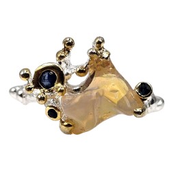 Inel argint cu opal - Madammi.ro