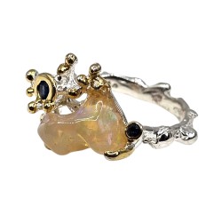 Inel argint cu opal - Madammi.ro