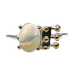 Inel argint cu opal - Madammi.ro