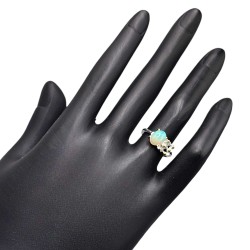Inel argint cu opal - Madammi.ro