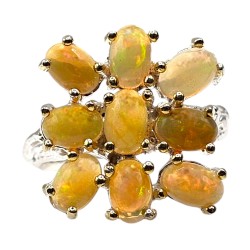 Inel argint cu opal - Madammi.ro