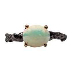 Inel argint cu opal - Madammi.ro