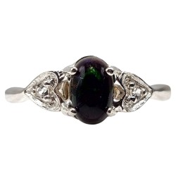 Inel argint cu opal - Madammi.ro