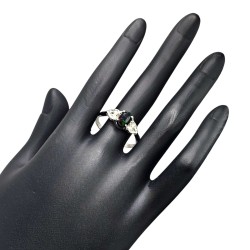 Inel argint cu opal - Madammi.ro