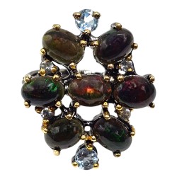 Inel argint cu opal - Madammi.ro