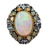 Inel argint cu opal - Madammi.ro