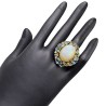 Inel argint cu opal - Madammi.ro