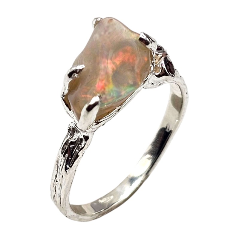 Inel argint cu opal - Madammi.ro