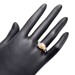 Inel argint cu opal - Madammi.ro