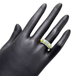 Inel argint cu opal - Madammi.ro