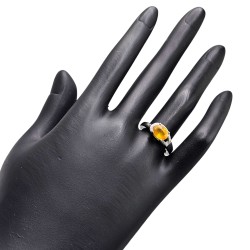 Inel argint cu safir - Madammi.ro