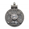 Pandantiv din argint cu aspect vintage -Imparateasa Victoria- India