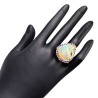 Inel argint cu opal - Madammi.ro