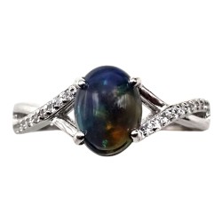 Inel argint cu opal - Madammi.ro