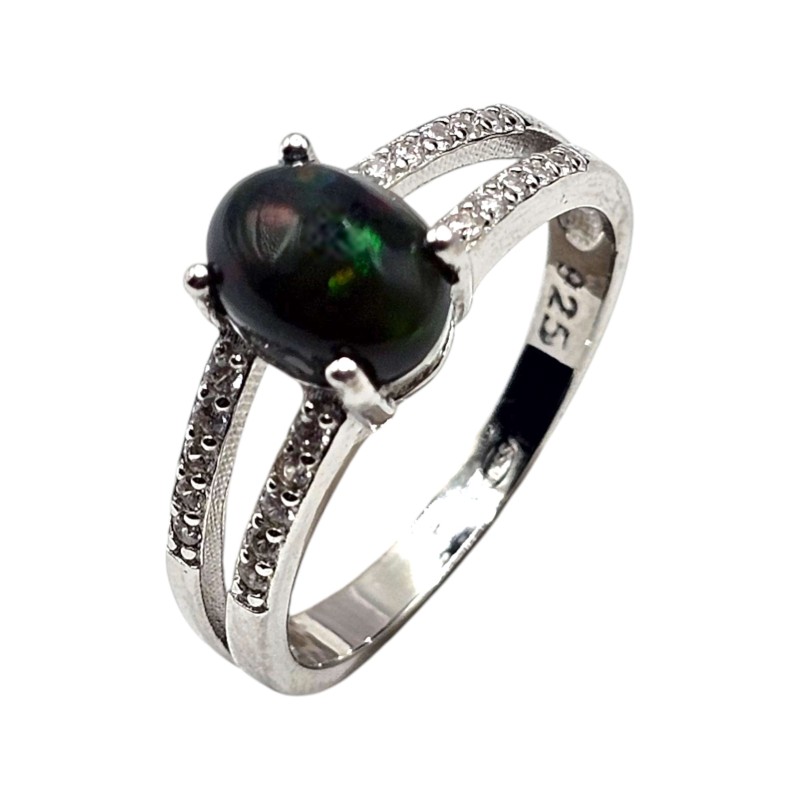 Inel argint cu opal - Madammi.ro