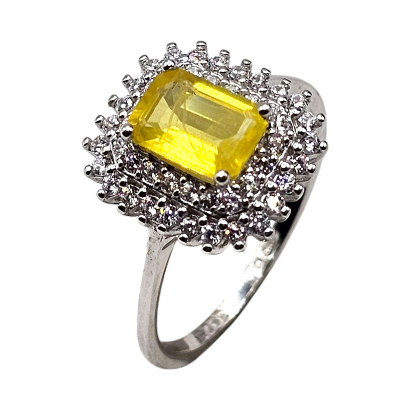 Inel argint cu safir - Madammi.ro