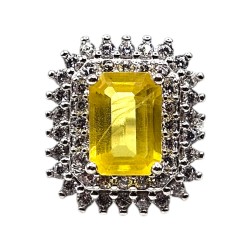 Inel argint cu safir - Madammi.ro