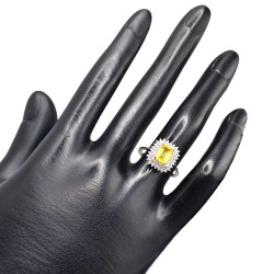 Inel argint cu safir - Madammi.ro