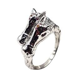 Inel argint cu safir - Madammi.ro