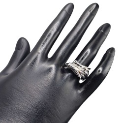 Inel argint cu safir - Madammi.ro