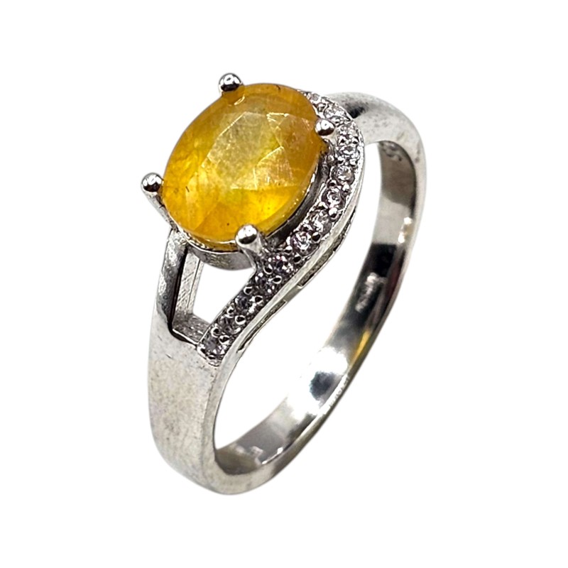 Inel argint cu safir - Madammi.ro