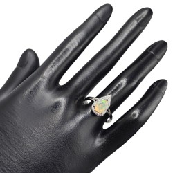 Inel argint cu opal - Madammi.ro