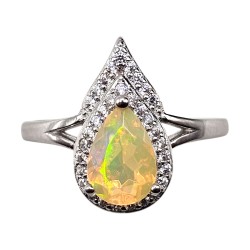 Inel argint cu opal - Madammi.ro