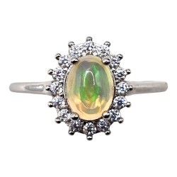 Inel argint cu opal - Madammi.ro