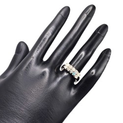 Inel argint cu opal - Madammi.ro