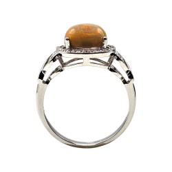 Inel argint cu opal - Madammi.ro