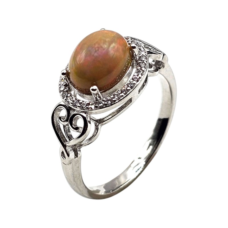 Inel argint cu opal - Madammi.ro