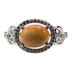 Inel argint cu opal - Madammi.ro