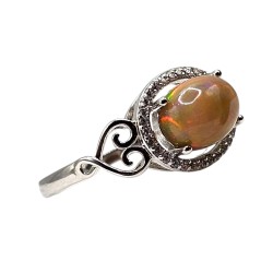Inel argint cu opal - Madammi.ro