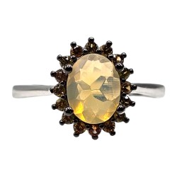 Inel argint cu opal - Madammi.ro