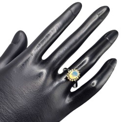 Inel argint cu opal - Madammi.ro