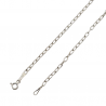 Lantisor argint cu zale ovale - unisex - Madammi.ro