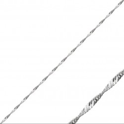 Lantisor argint rasucit - unisex - Madammi.ro