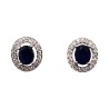 Set din argint cu safir - Madammi.ro