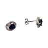 Set din argint cu safir - Madammi.ro