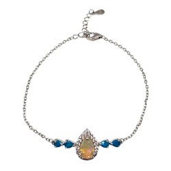 Bratara argint cu opal - Madammi.ro