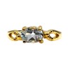 Inel din argint cu sky blue topaz - Madammi.ro