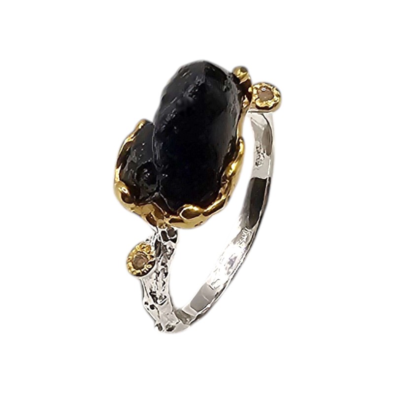 Inel argint cu safir - Madammi.ro