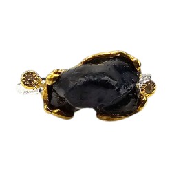 Inel argint cu safir - Madammi.ro