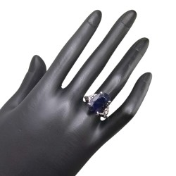 Inel argint cu safir - Madammi.ro