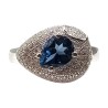 Inel argint cu London topaz  - Madammi.ro