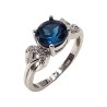 Inel argint cu London topaz - Madammi.ro