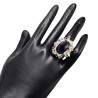Inel din argint cu safir 40ct  - Madammi.ro